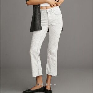 Pilcro Yaya cropped flare jean